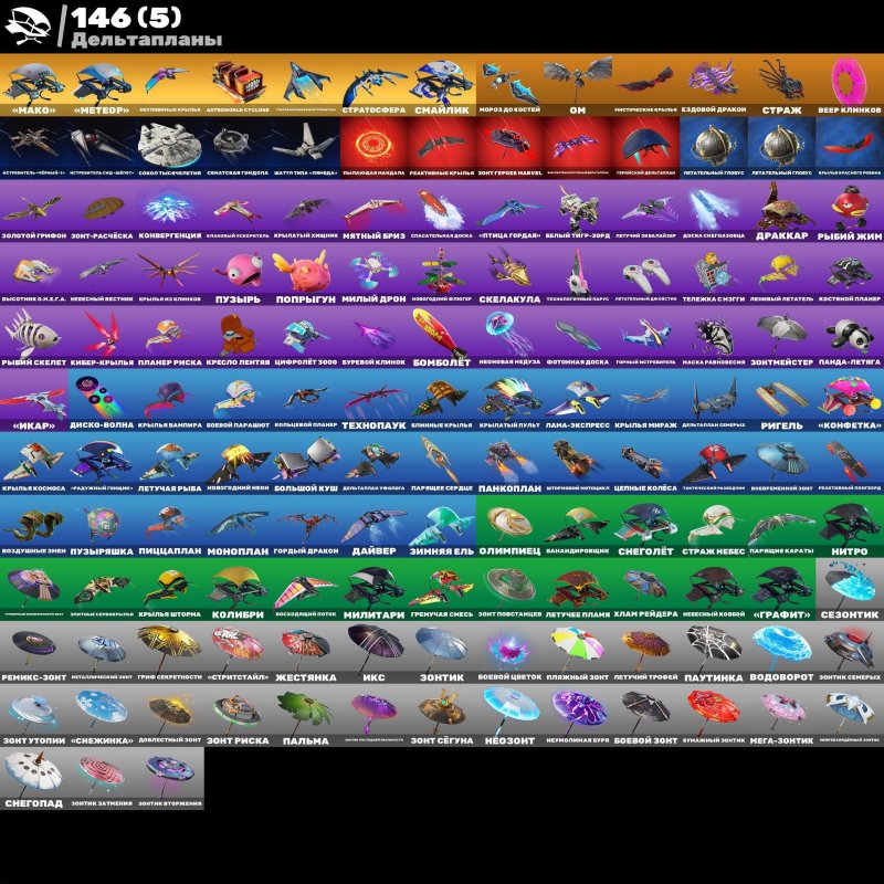 🎨 133 skins | 🌟 Fortnite account