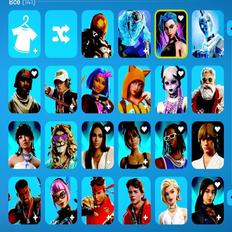 🎨 141 скінів | 🌟 Fortnite акаунт