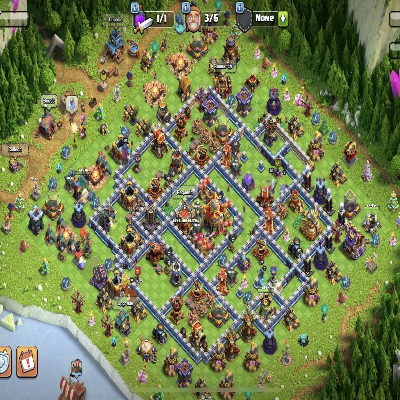 🏰 Clash of Clans акаунт | Ратуша 16 рівня | 204 рівень