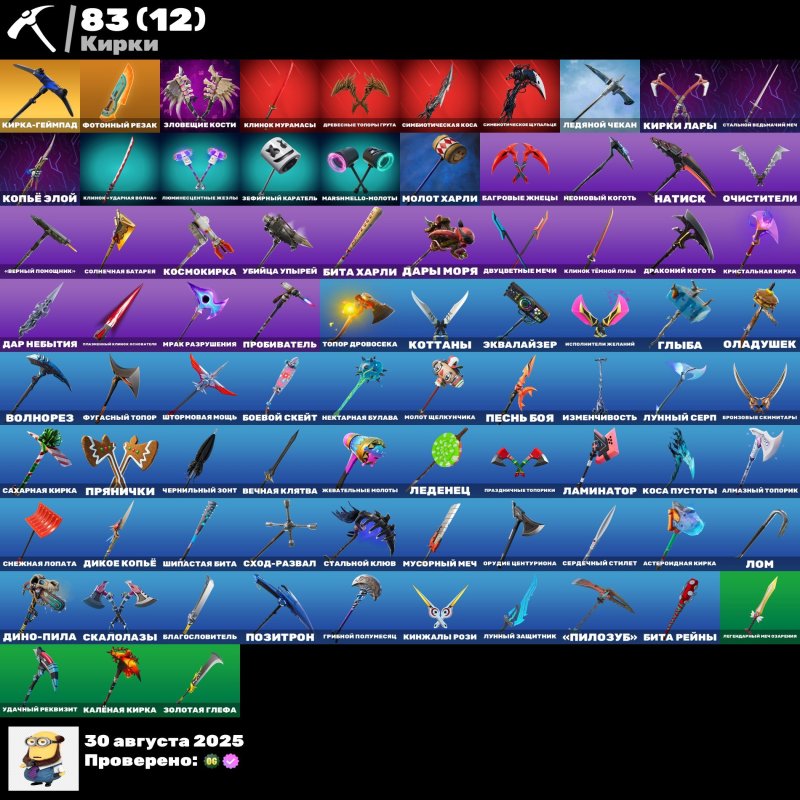 🎨 95 скінів | 🌟 Fortnite акаунт