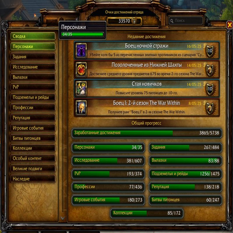 🎮 WoW акаунт | 80 рівень | Орда | Soulflayer