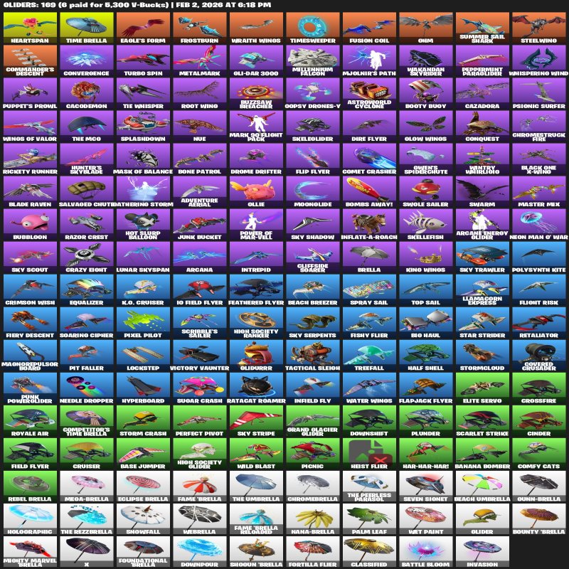 🎨 297 skins | 🌟 Fortnite account