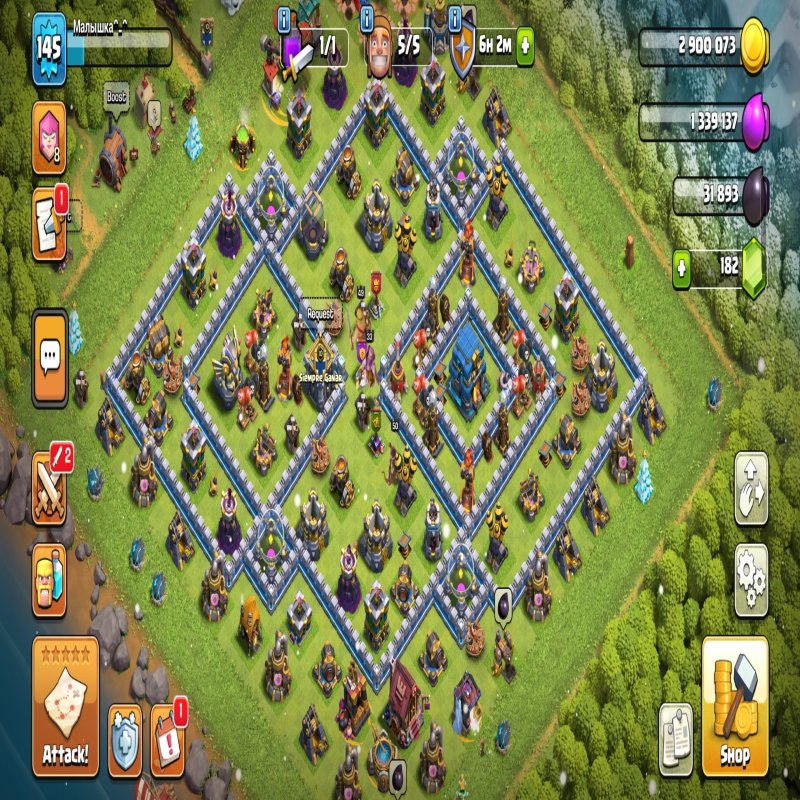 🏰 Clash of Clans акаунт | 12 ратуша | 49 рівень