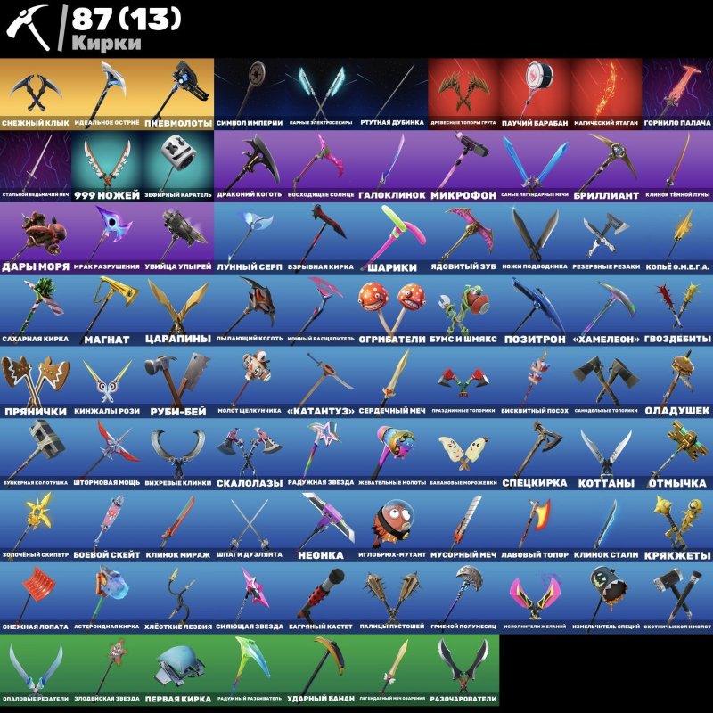 🎨 52 скінів | 🌟 Fortnite акаунт