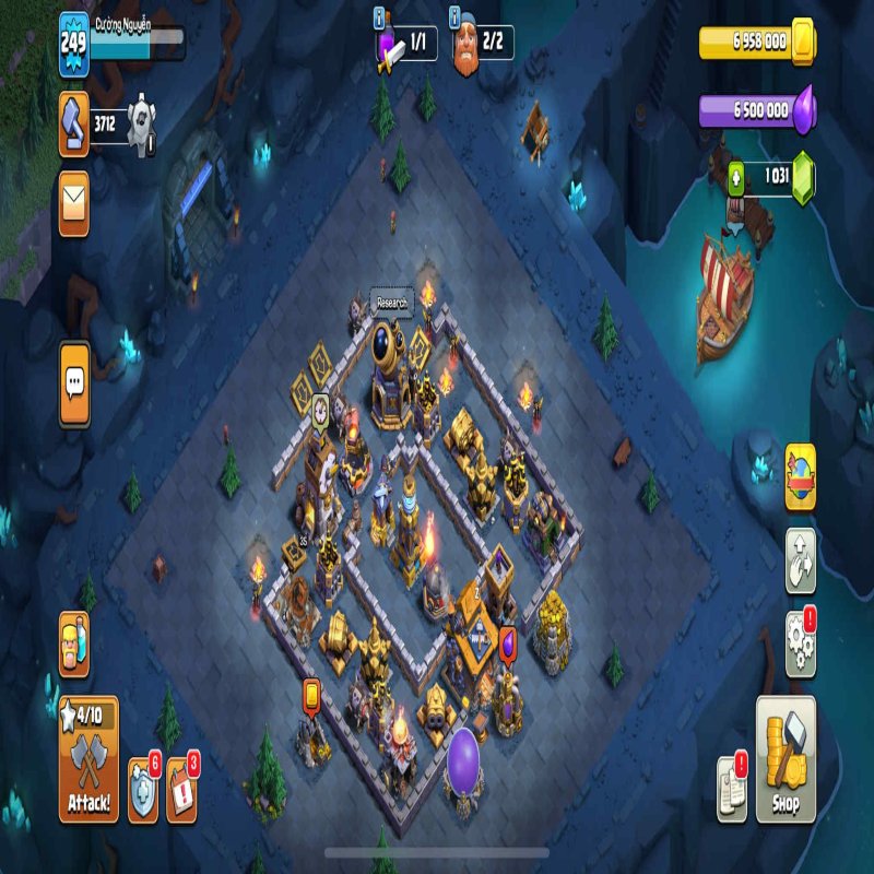 🏰 Clash of Clans акаунт | Ратуша 17 рівень | Рівень 0