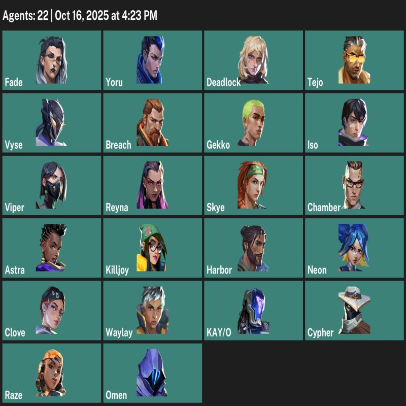 🎯 Valorant account | Bronze 1 | EU | 22 agents