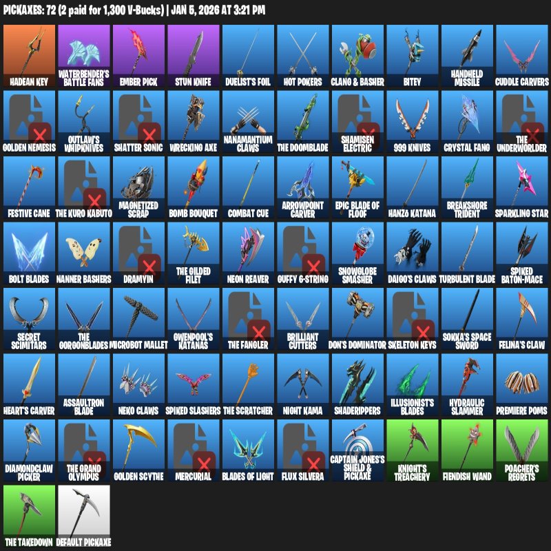 🎨 54 скінів | 🌟 Fortnite акаунт