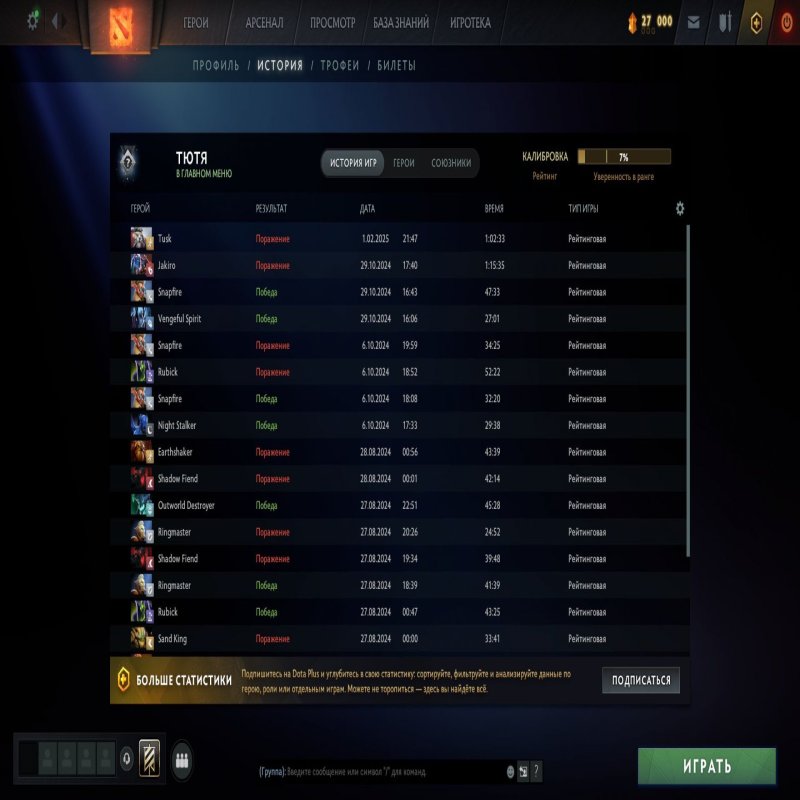 🏅 MMR 3200 | 🕒 600 hours | 🛡 8000