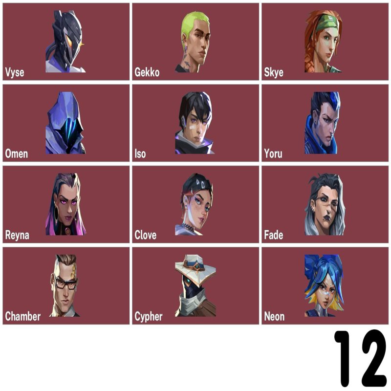 🎯 Valorant account | Ranked unlocked | EU | 12 agents