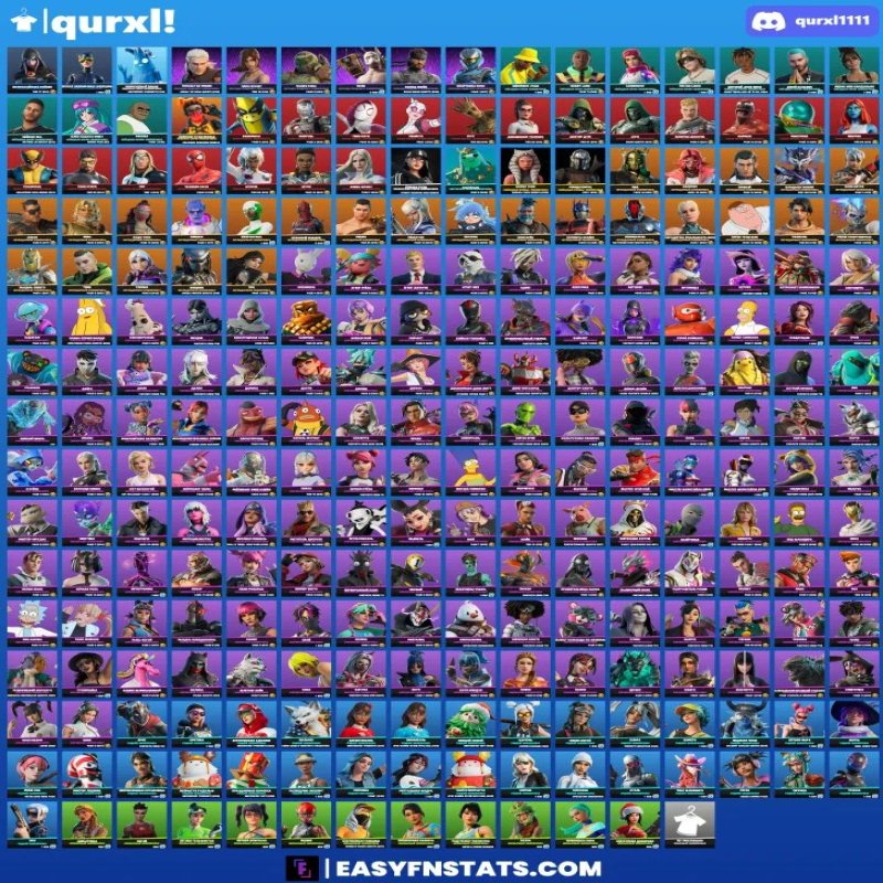 🎨 252 скінів | 🌟 Fortnite акаунт