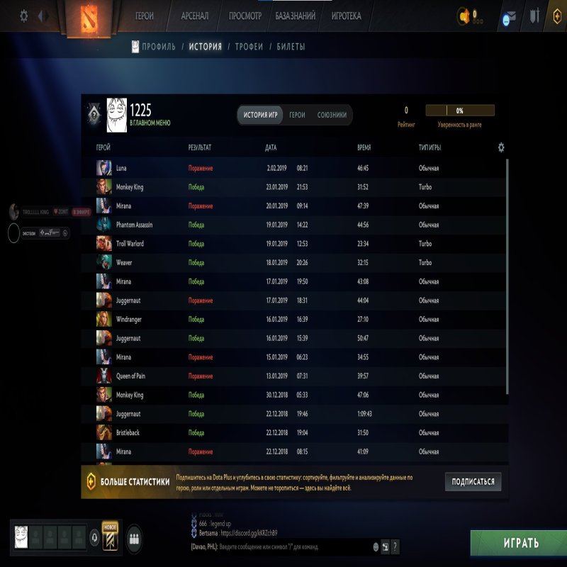 🏅 MMR 2433 | 🕒 250 hours | 🛡 8652