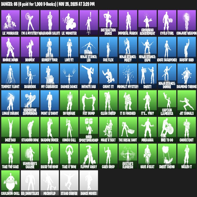 🎨 65 скінів | 🌟 Fortnite акаунт