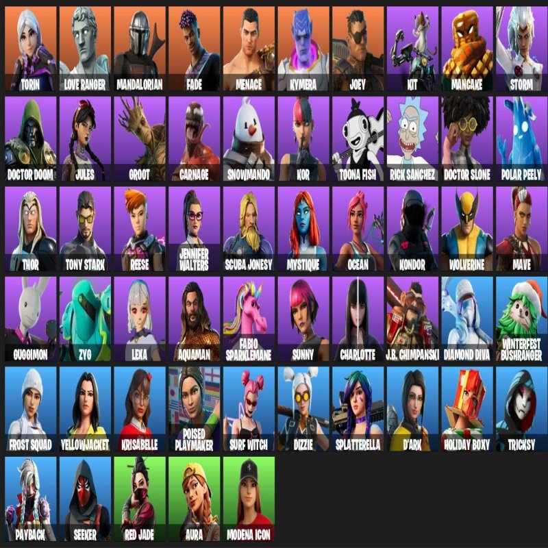 🎨 55 skins | 🌟 Fortnite account