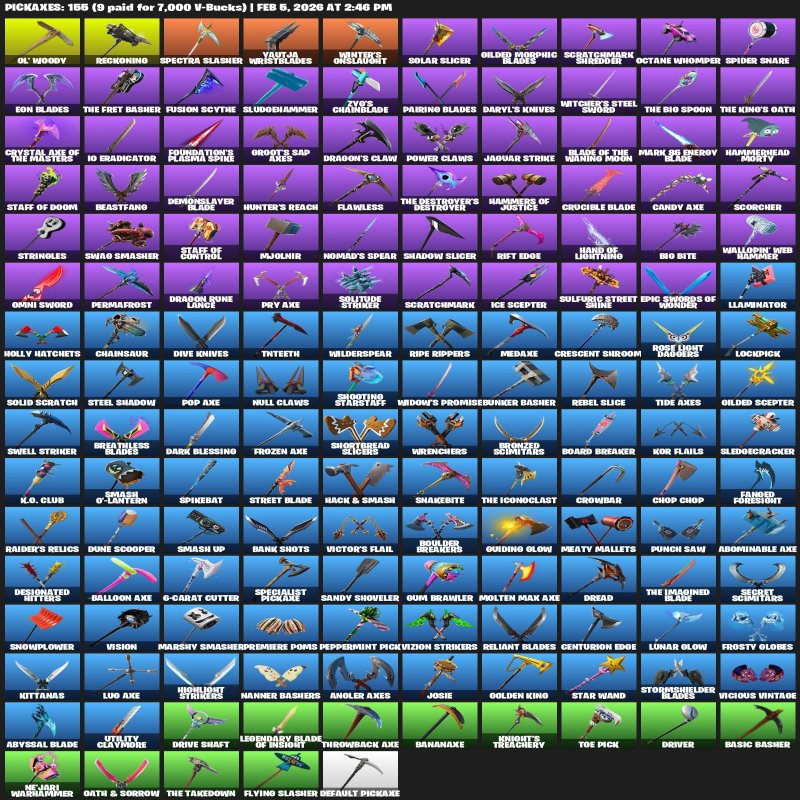 🎨 188 skins | 🌟 Fortnite account