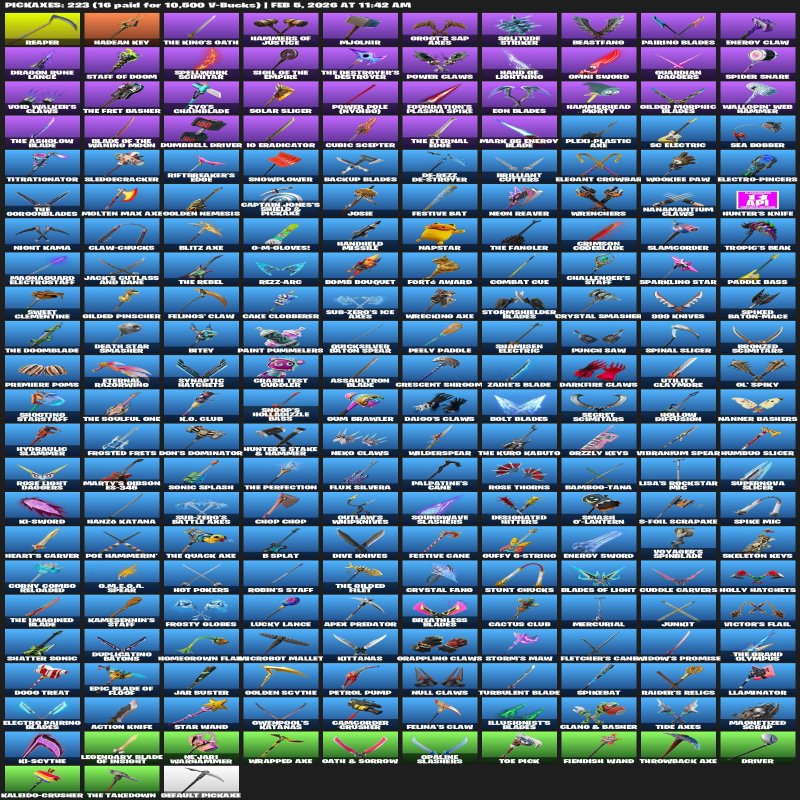 🎨 167 скинов | 🌟 Fortnite аккаунт