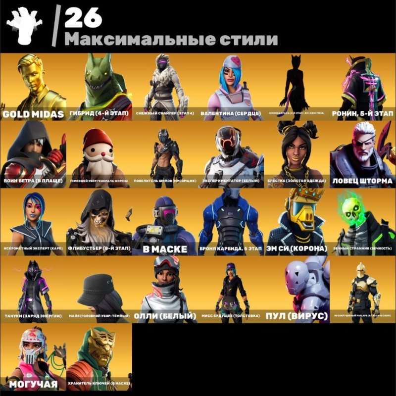 🎨 136 skins | 🌟 Fortnite account