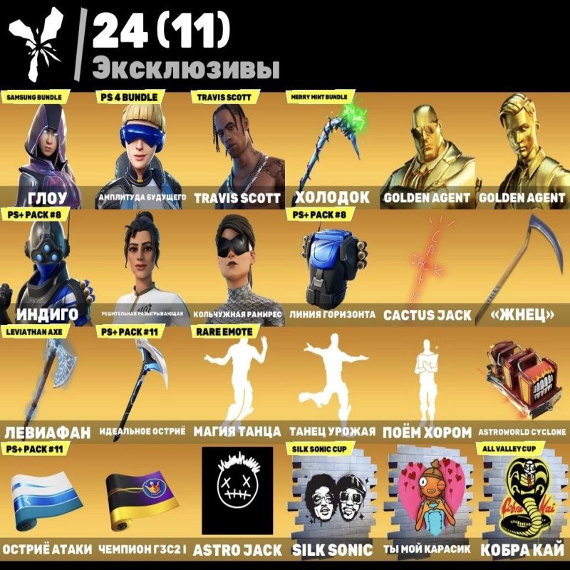 🎨 121 skins | 🌟 Fortnite account