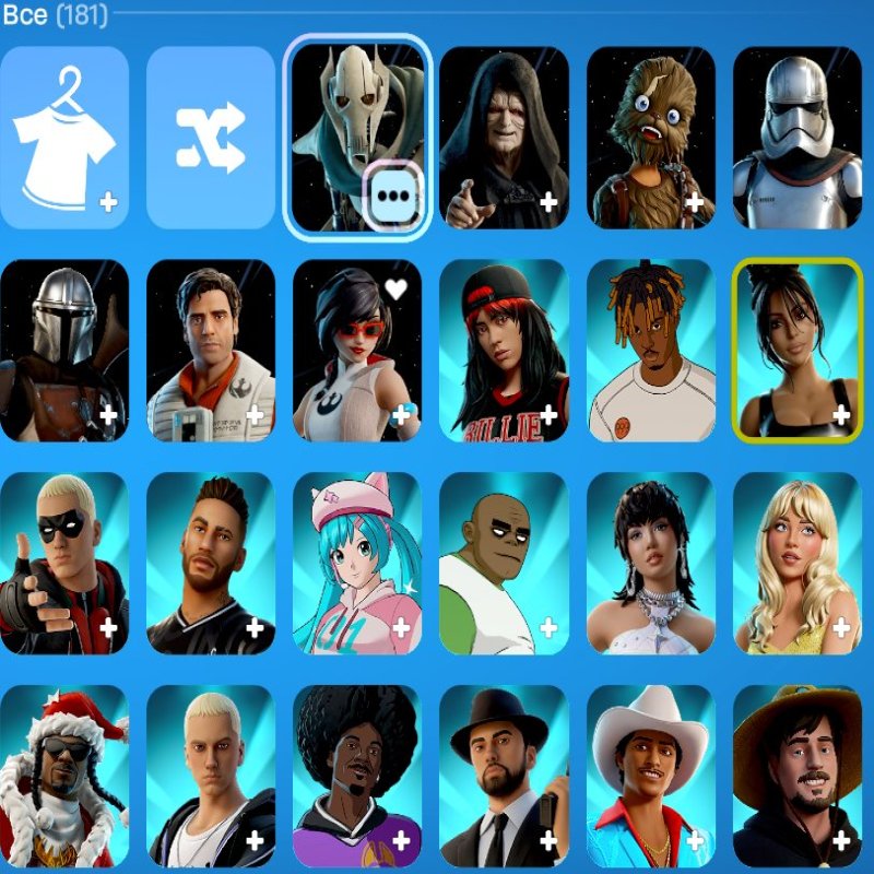 🎨 180 скінів | 🌟 Fortnite акаунт