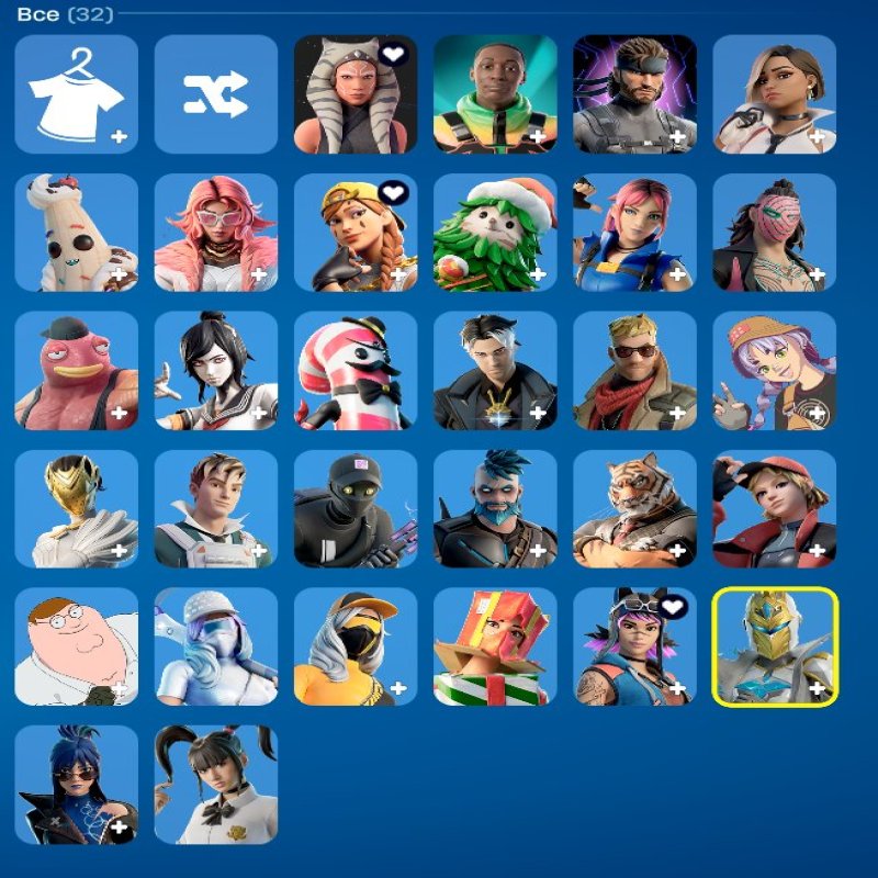 🎨 32 skins | 🌟 Fortnite account