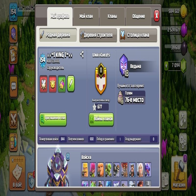 🏰 Clash of Clans акаунт | Ратуша 15 ратуша | Рівень 1