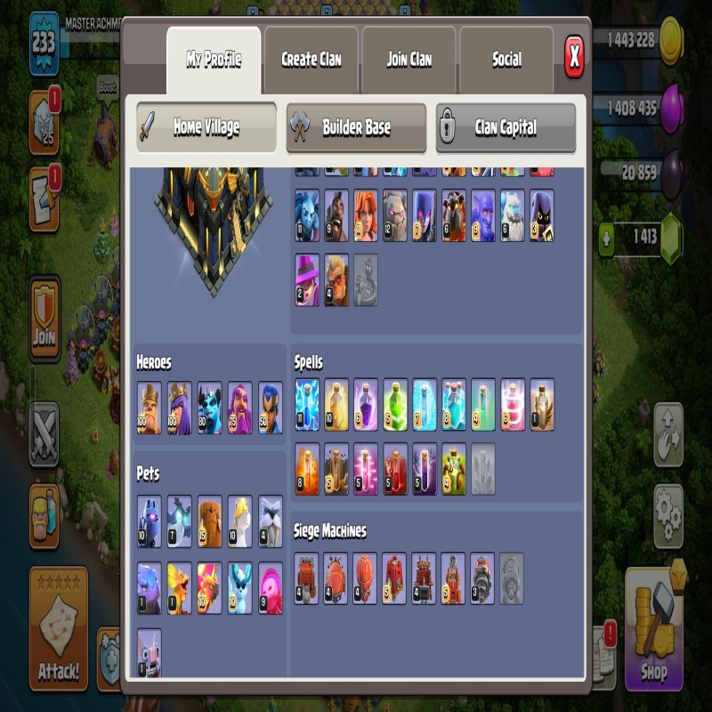 🏰 Clash of Clans акаунт | Ратуша 17 ратуша | Рівень 100