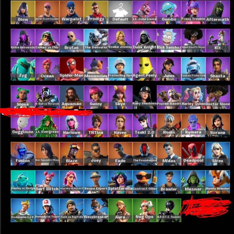 🎨 70 скінів | 🌟 Fortnite акаунт