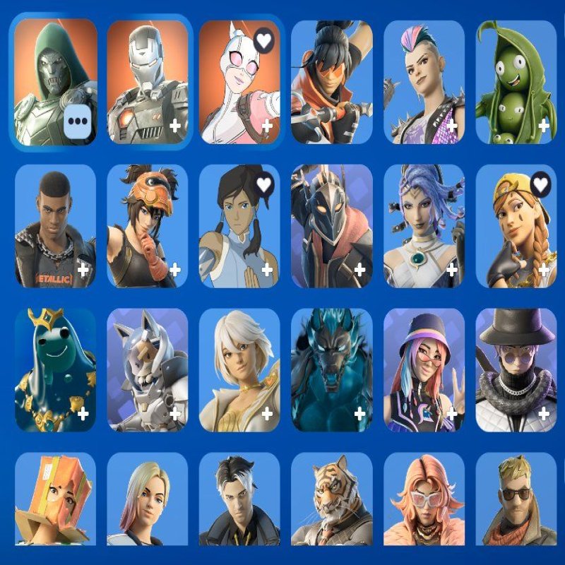 🎨 117 skins | 🌟 Fortnite account