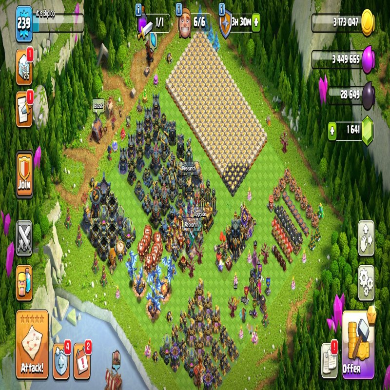 🏰 Clash of Clans акаунт | Ратуша 17 рівня | Рівень 100