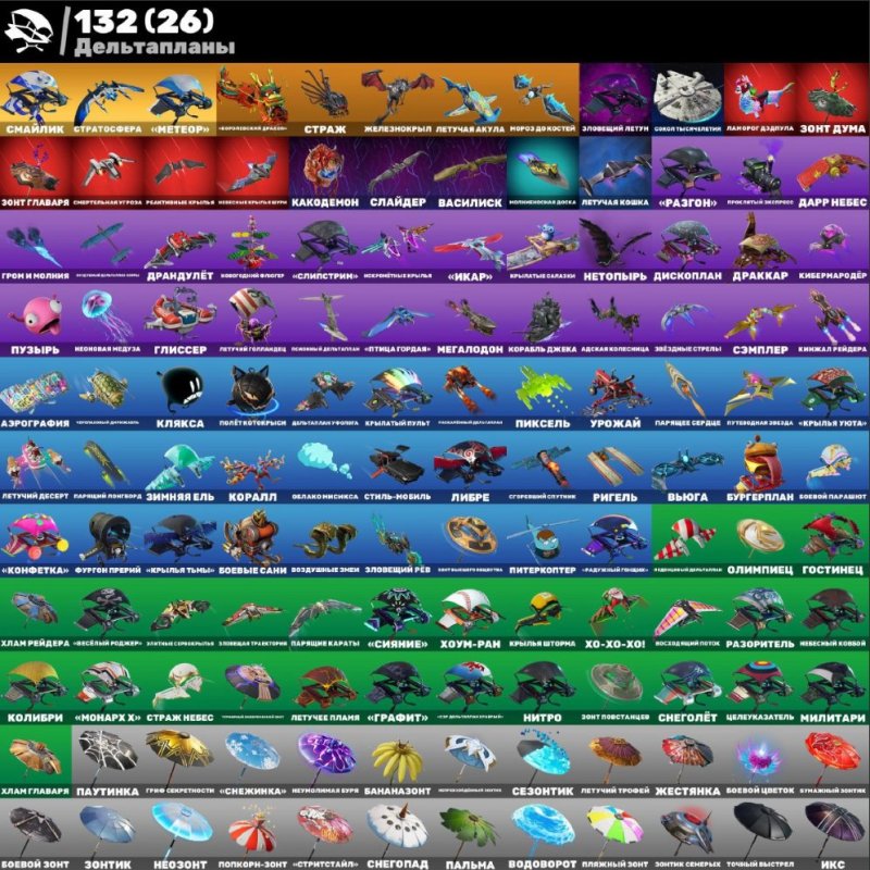 🎨 276 скінів | 🌟 Fortnite акаунт