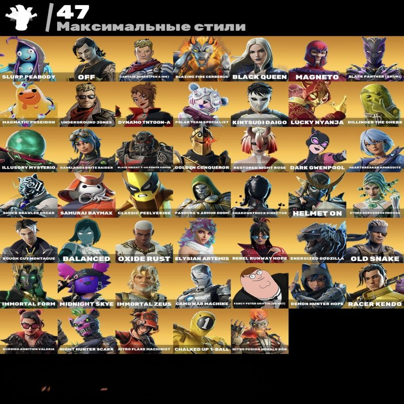 🎨 93 skins | 🌟 Fortnite account