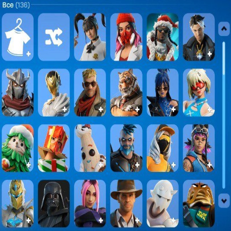 🎨 136 скінів | 🌟 Fortnite акаунт