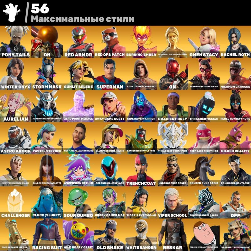 🎨 145 skins | 🌟 Fortnite account