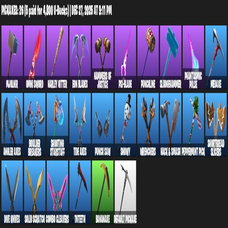 🎨 32 скінів | 🌟 Fortnite акаунт