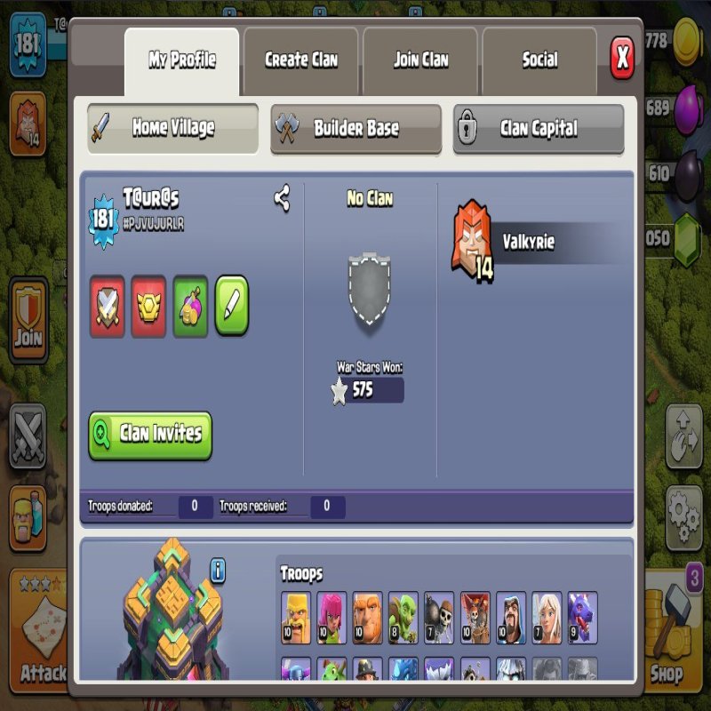 🏰 Clash of Clans акаунт | Ратуша 14 | Рівень 169