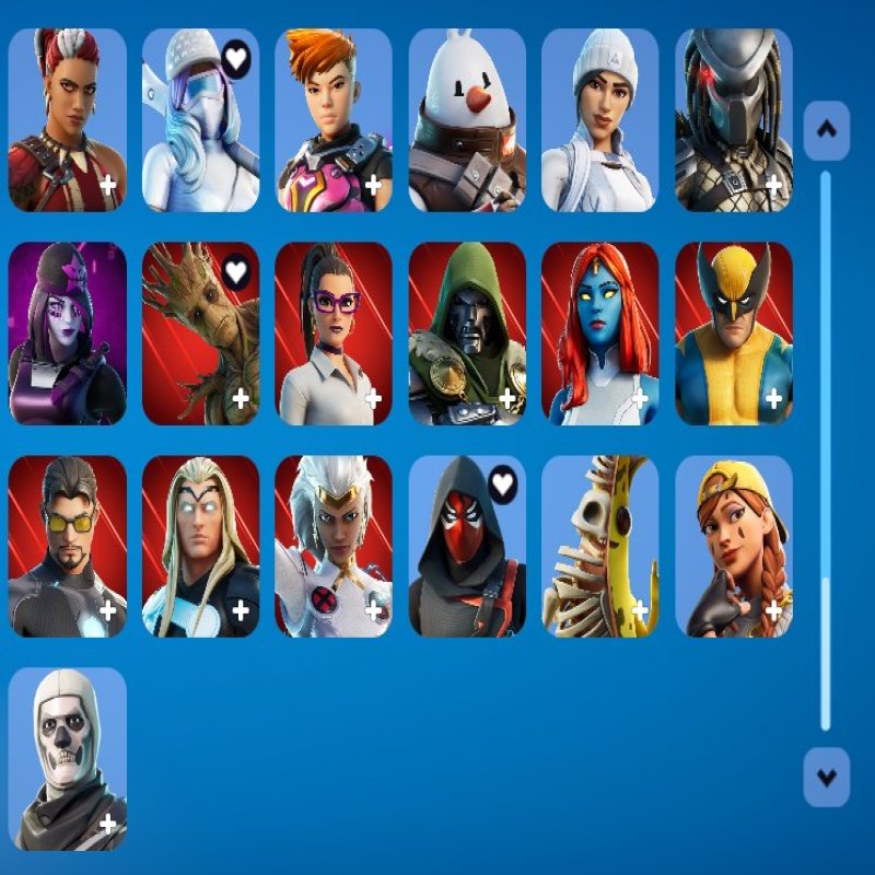 🎨 100 skins | 🌟 Fortnite account