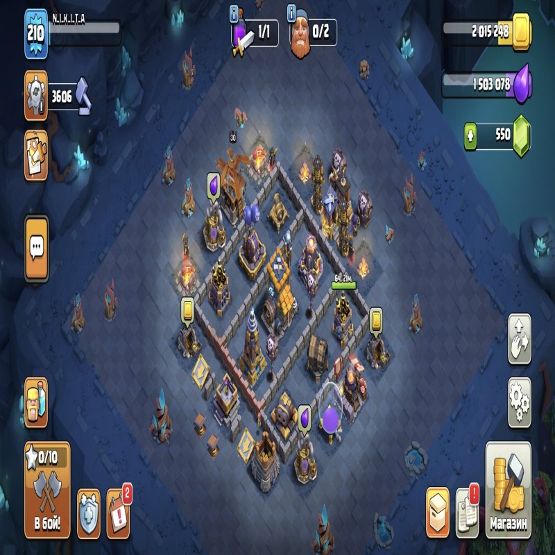 🏰 Clash of Clans акаунт | Ратуша 17 рівень | Уровень 0