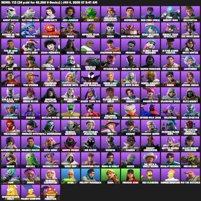 🎨 82 скінів | 🌟 Fortnite акаунт