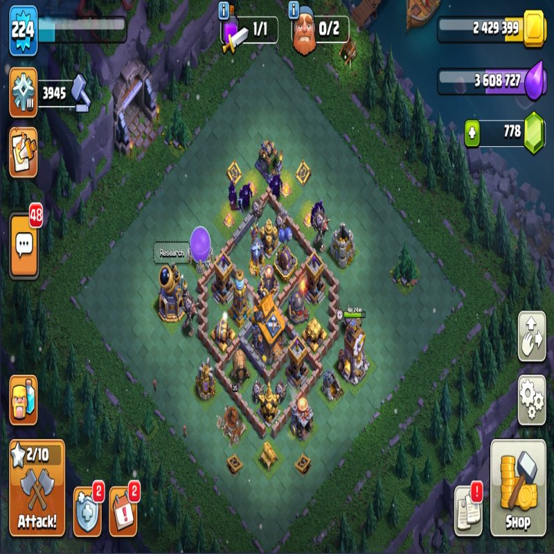 🏰 Clash of Clans акаунт | 18 ратуша | Рівень 18