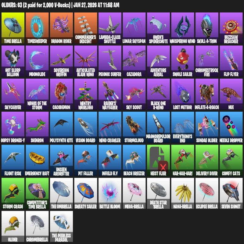 🎨 52 скінів | 🌟 Fortnite акаунт