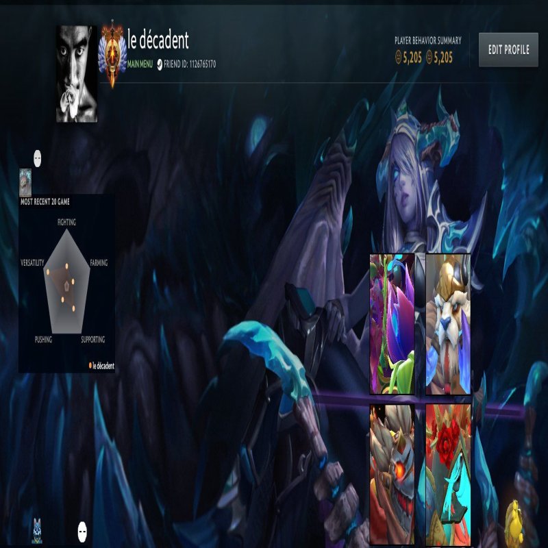 🏅 MMR 7400 | 🕒 4100 годин | 🛡 5500