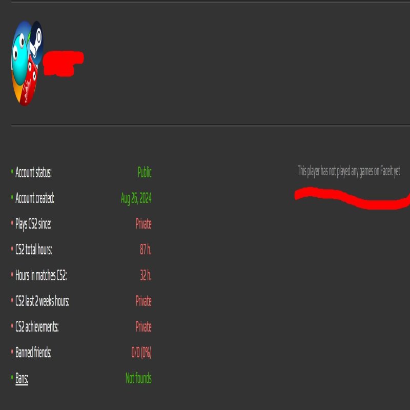 🏆 CS Prime | 🎯 Faceit 14 | 🕒 87 hours — Ready for Ranked!