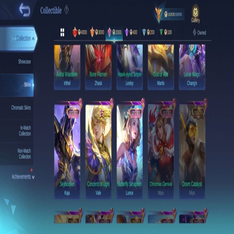 🎮 Mobile Legends акаунт | Міфічний | 131 герой | 420 облич