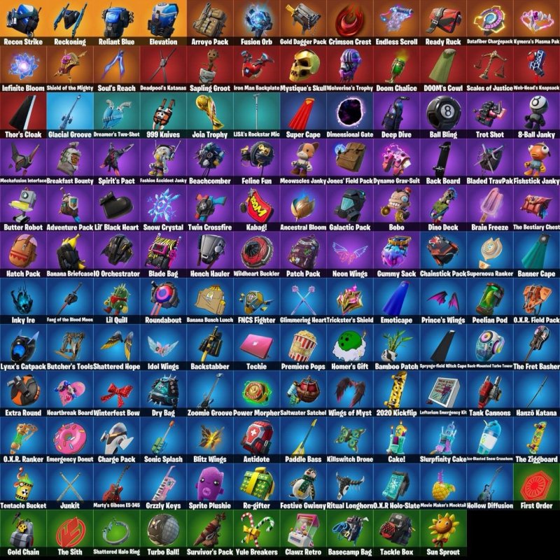 🎨 104 skins | 🌟 Fortnite account