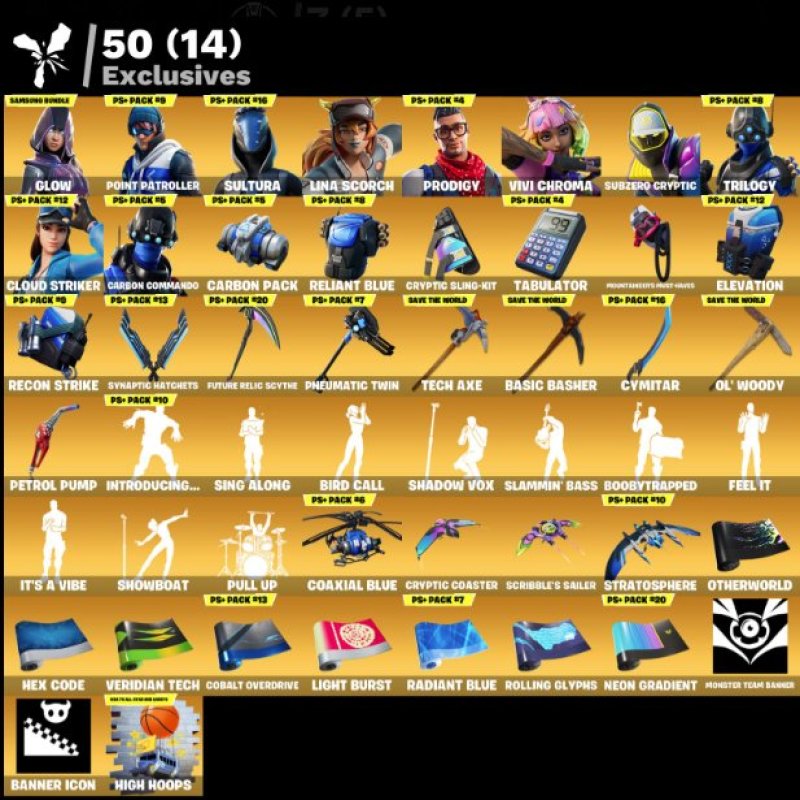 🎨 207 скінів | 🌟 Fortnite акаунт