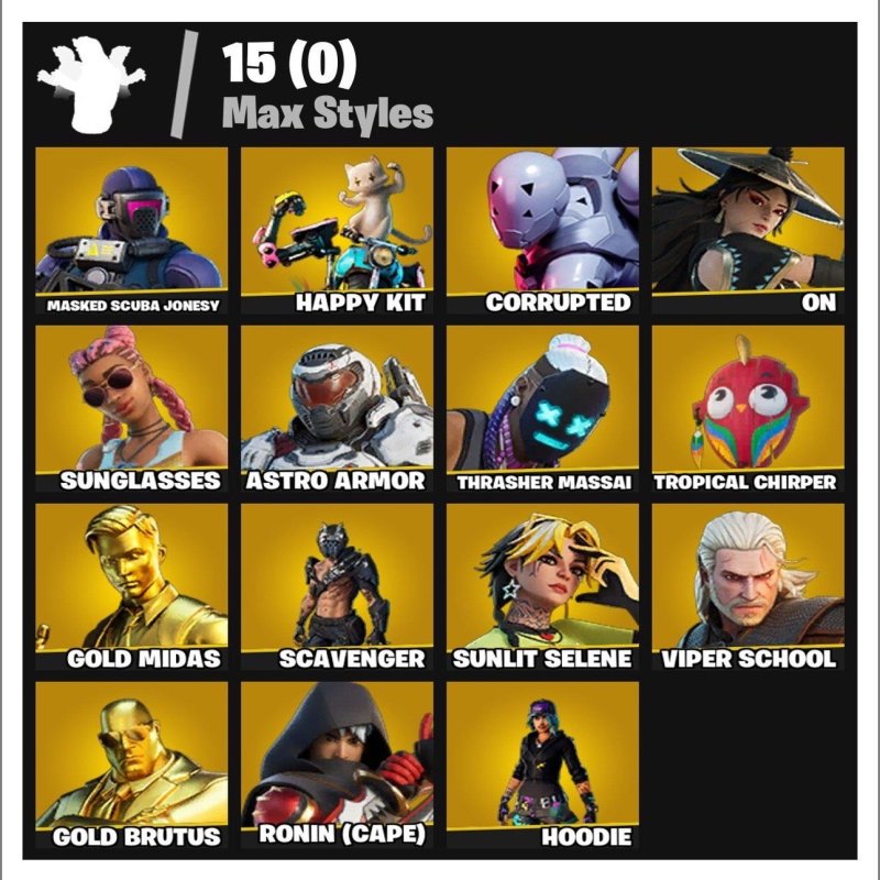 🎨 88 skins | 🌟 Fortnite account