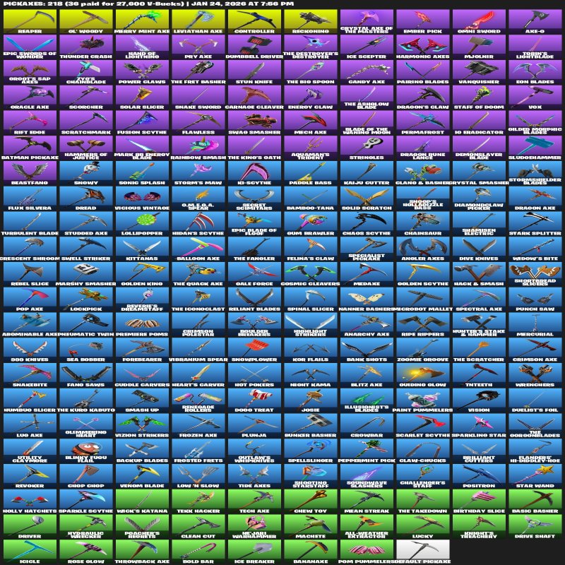 💥 204 скина | 🌟 Fortnite аккаунт