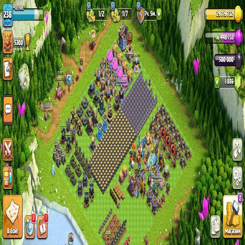 🏰 Clash of Clans акаунт | 18 ратуша | Рівень 18