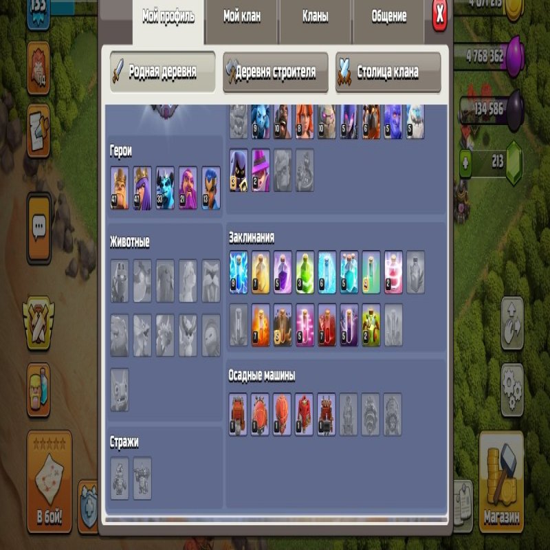 🏰 Clash of Clans акаунт | Ратуша 13 рівня | Рівень 50