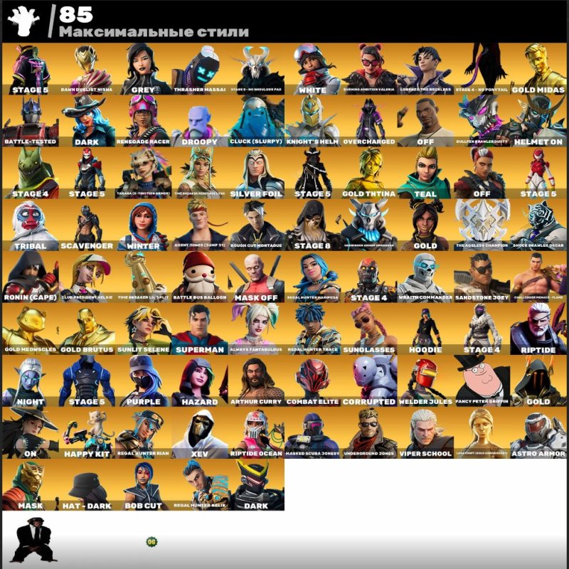 🎨 299 skins | 🌟 Fortnite account