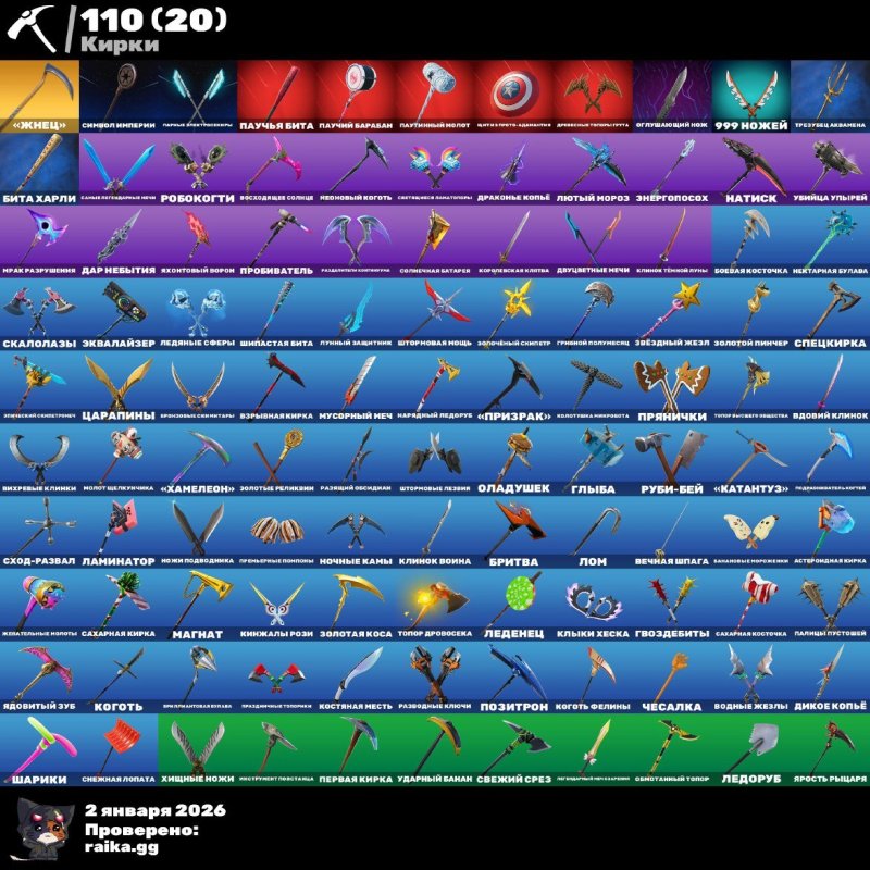 🎨 118 скінів | 🌟 Fortnite акаунт